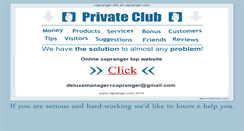 Desktop Screenshot of capranger.com